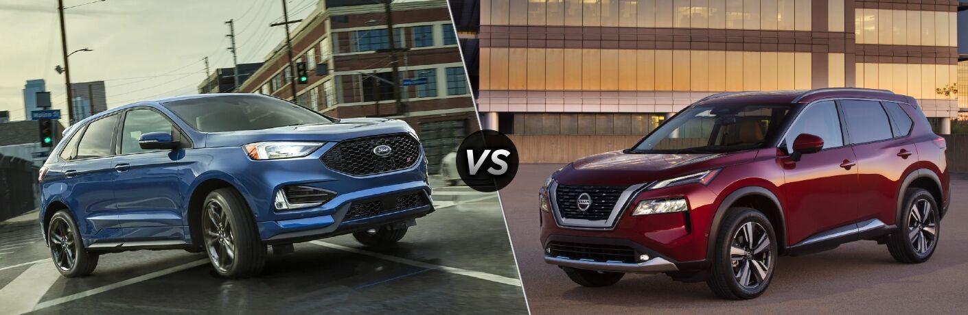 Ford Edge Vs Nissan Rogue Size 2021 Ford Edge vs. 2021 Nissan Rogue
