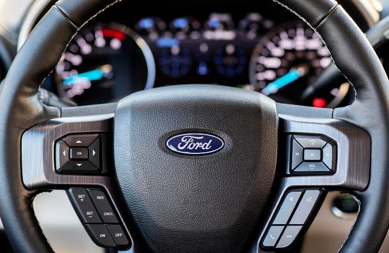 2021 Ford F-250 Super Duty steering wheel