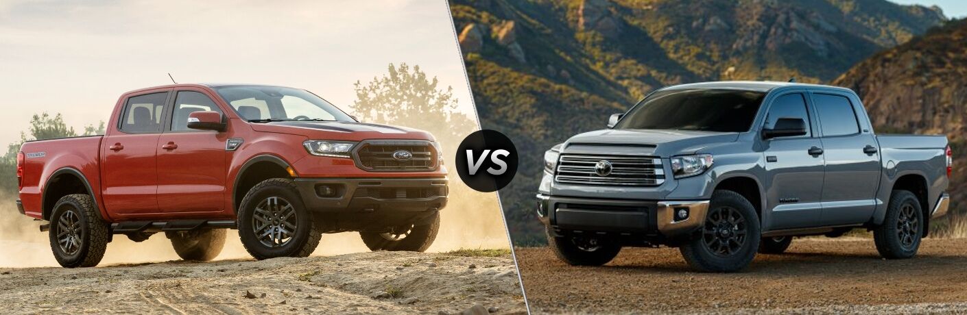 2021 Ford Ranger vs. 2021 Toyota Tundra
