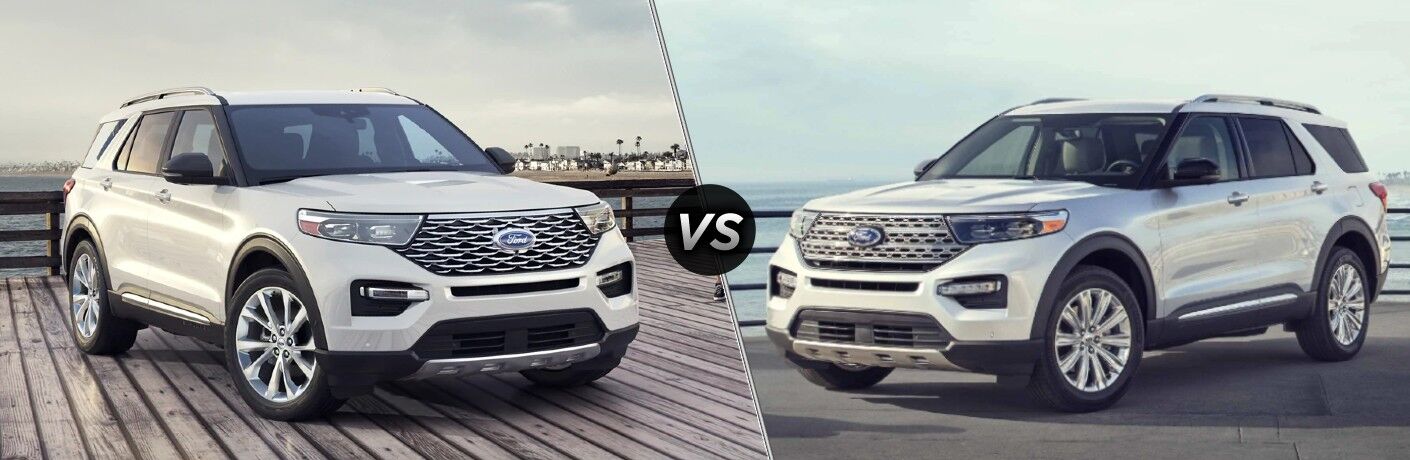 21 Ford Explorer Vs Ford Explorer 21 Ford Explorer Vs Ford Explorer