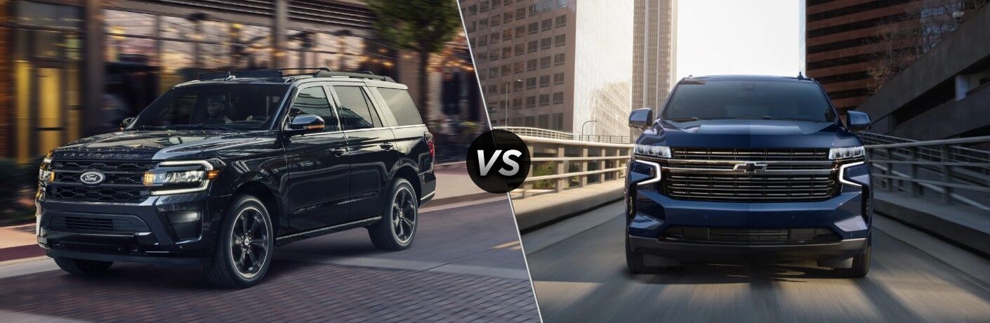 2023 Ford Expedition vs 2023 Chevrolet Tahoe