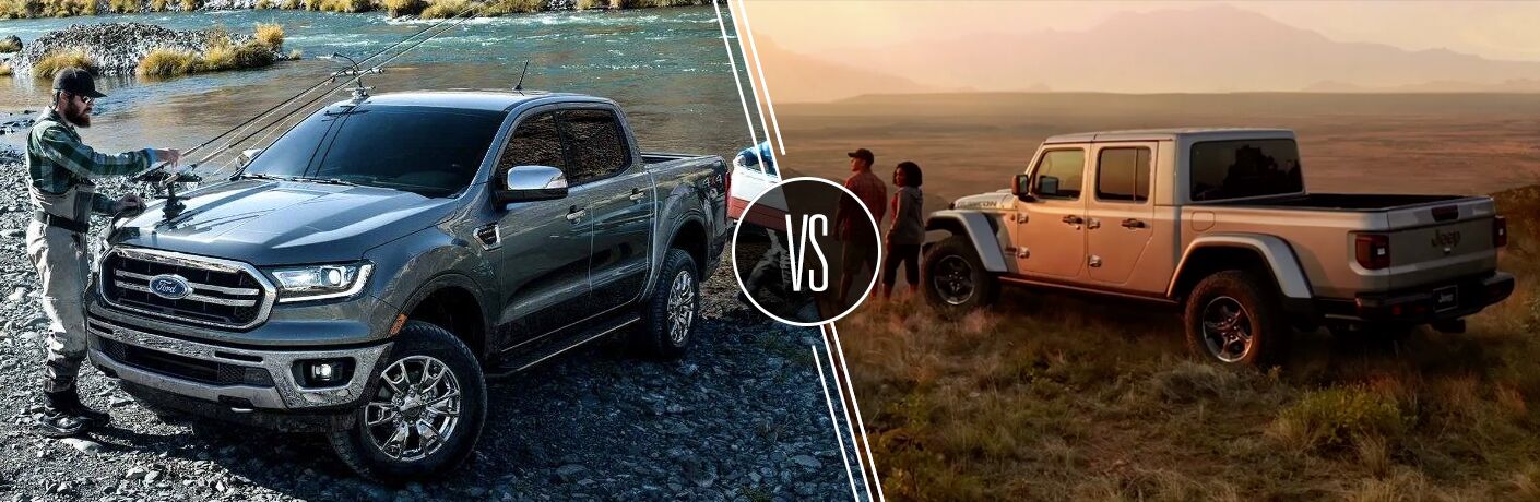 2019 Ford Ranger Vs 2020 Jeep Gladiator