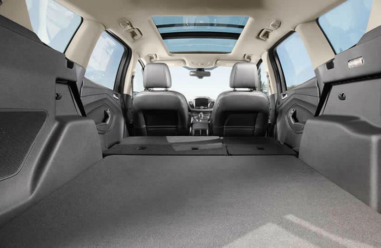 The interior of the 2016 Ford Escape is spacious and versatile.