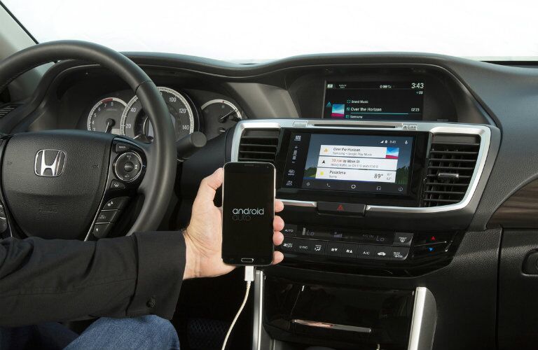2017 Honda Accord View of Interior Technology