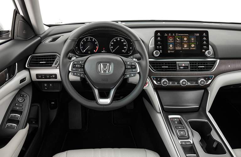 2018 Honda Accord View of Interior Dash and Steering Wheel