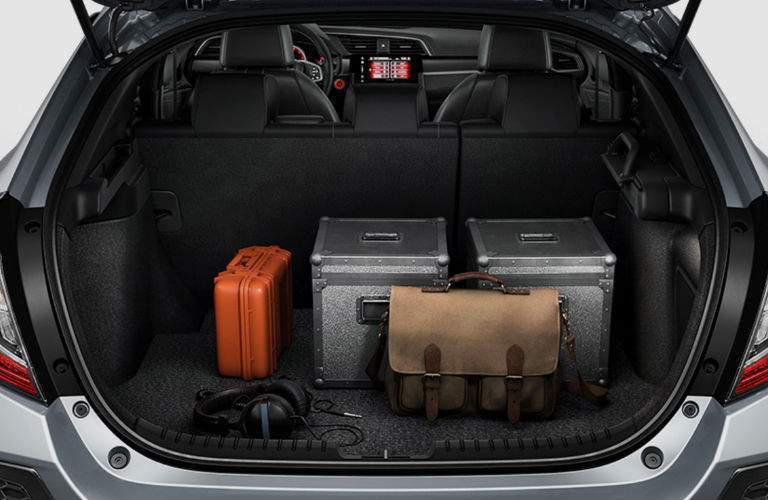 2018 Honda Civic Hatchback View of Rear Cargo Space