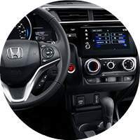 2018 Honda Fit circle interior