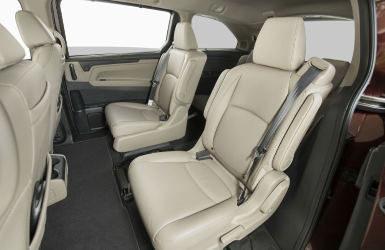 Another interior photo of another interior configuration in the 2019 Odyssey.