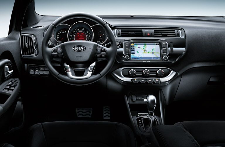 Does the Kia Rio have navigation?