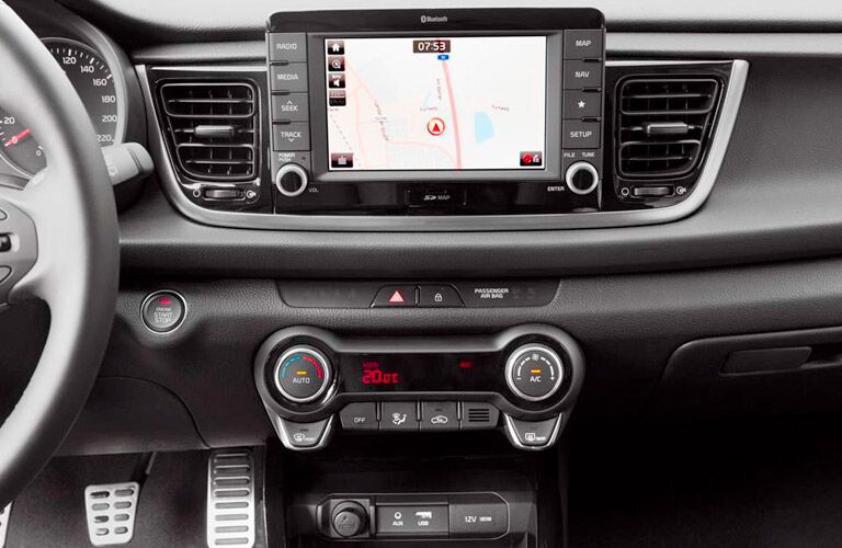 2017 Kia Rio navigation