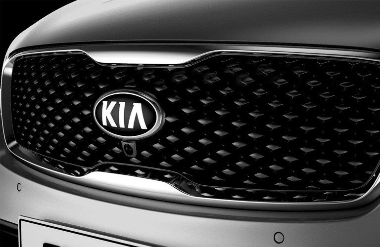 2017 kia sorento grille closeup