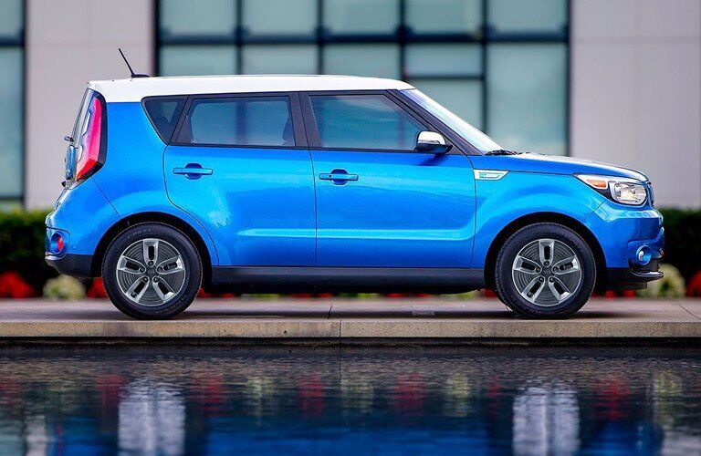 2017 Soul EV in Blue