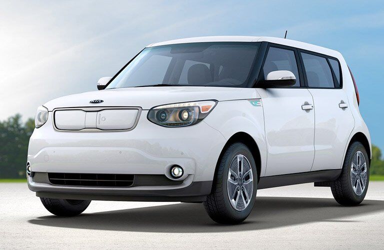 2017 Soul EV in White
