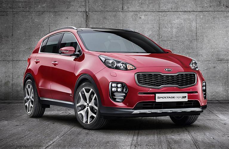 2017 Kia Sportage new front grille design