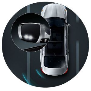 Does the Kia K900 have blind-spot detection?