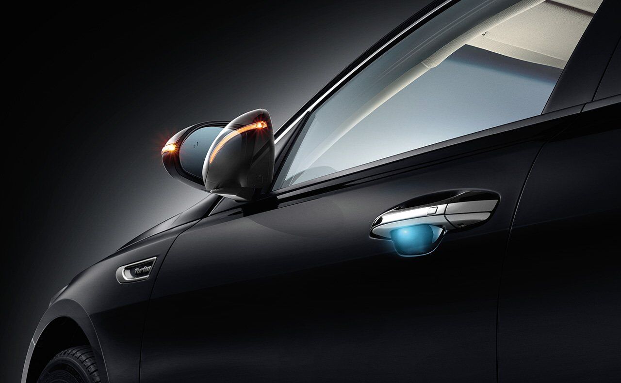 2017 Kia Optima folding exterior mirrors