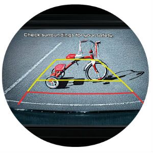 2017 Kia Rio rearview camera