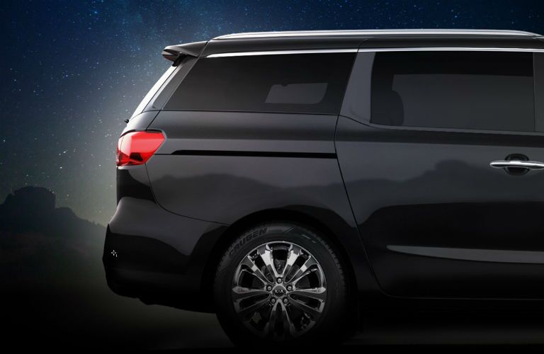 2017 Kia Sedona cargo space