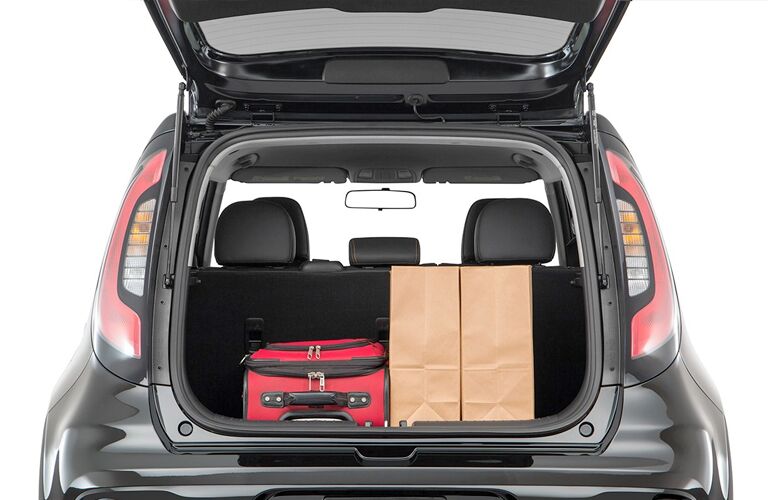 Open trunk of the 2019 Kia Soul