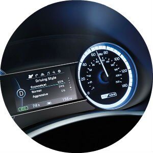 kia niro transmission and dash