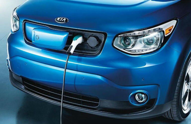 2017 Soul EV charge port