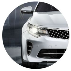 2016 Kia Optima headlights