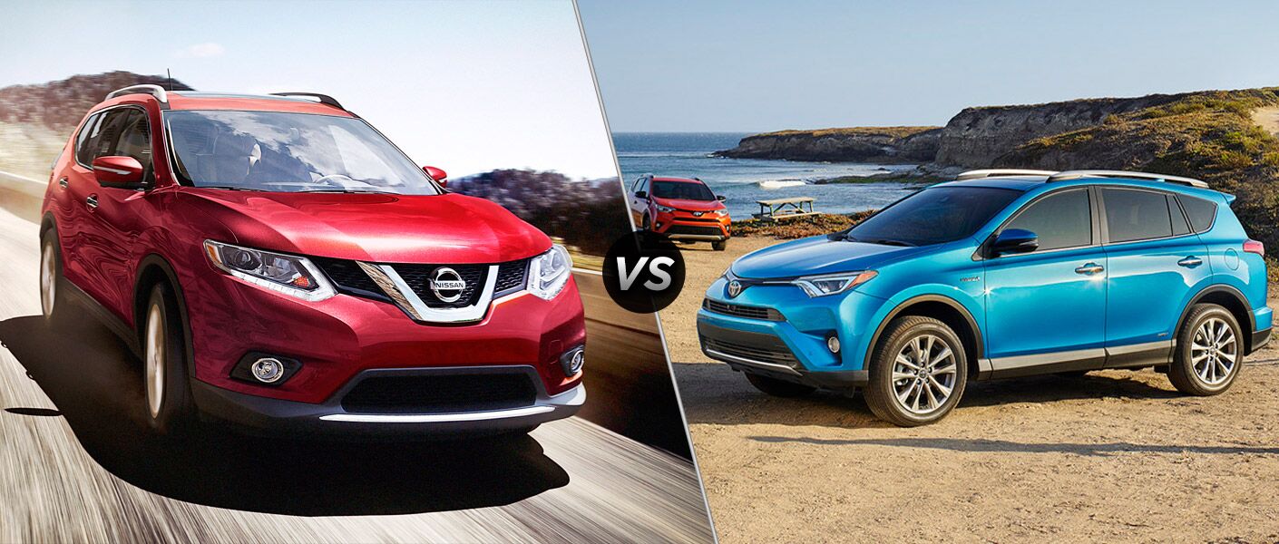 2016 Nissan Rogue vs 2016 Toyota RAV4