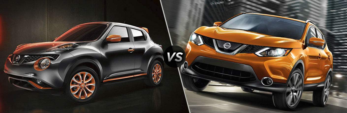 2017 Nissan Juke Vs 2017 Nissan Rogue Sport