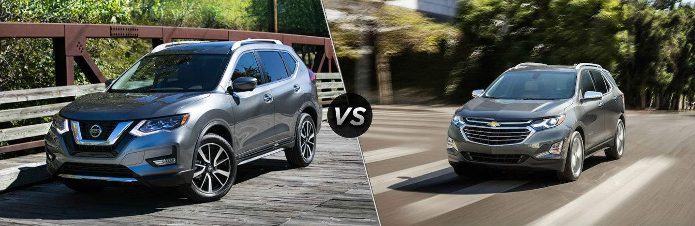 Chevrolet Equinox Vs Nissan Rogue 2018 Nissan Rogue vs 2018 Chevrolet Equinox