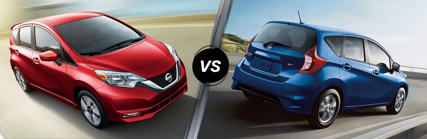 2019 Nissan Versa Note Vs 2018 Nissan Versa Note