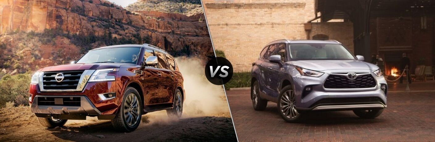 2021 Nissan Armada vs 2021 Toyota Highlander