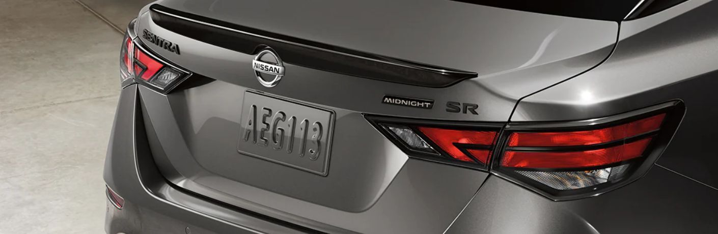 2022 Nissan Sentra® Midnight Edition rear