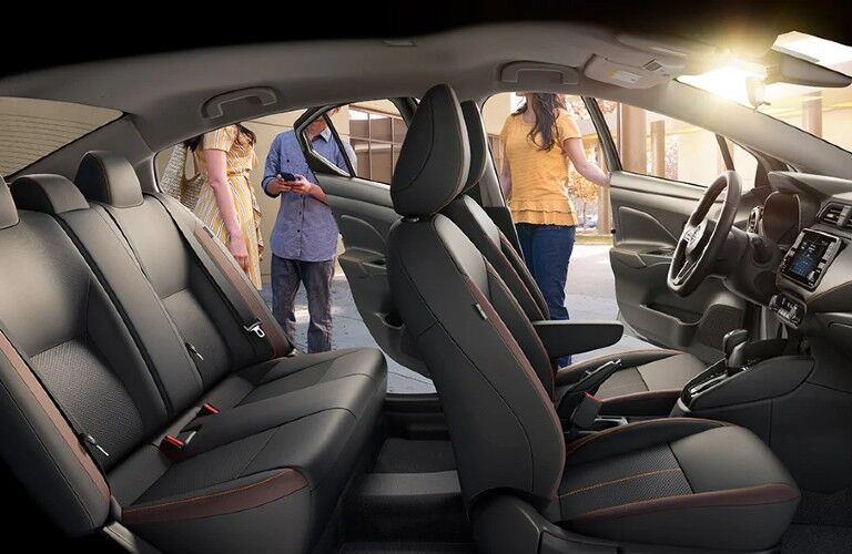 2021 Nissan Versa seating