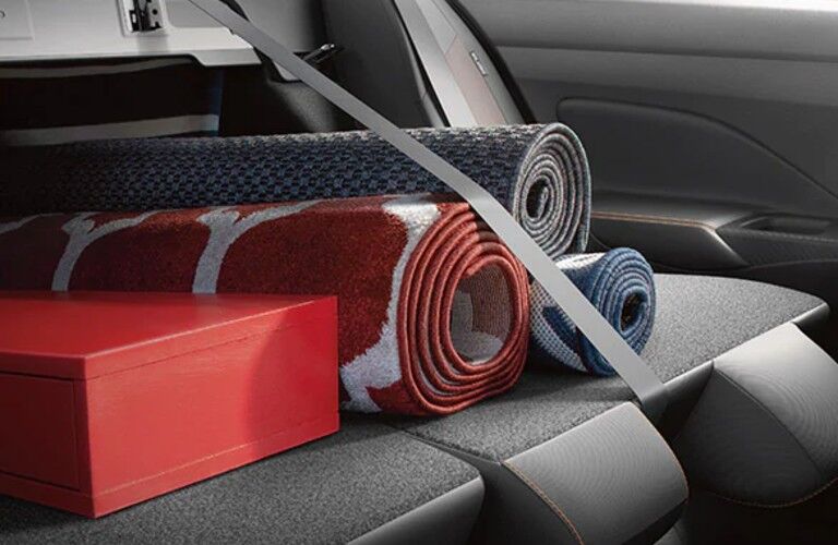 2021 Nissan Versa cargo area