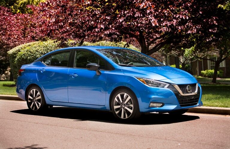 front view of the 2021 Nissan Versa