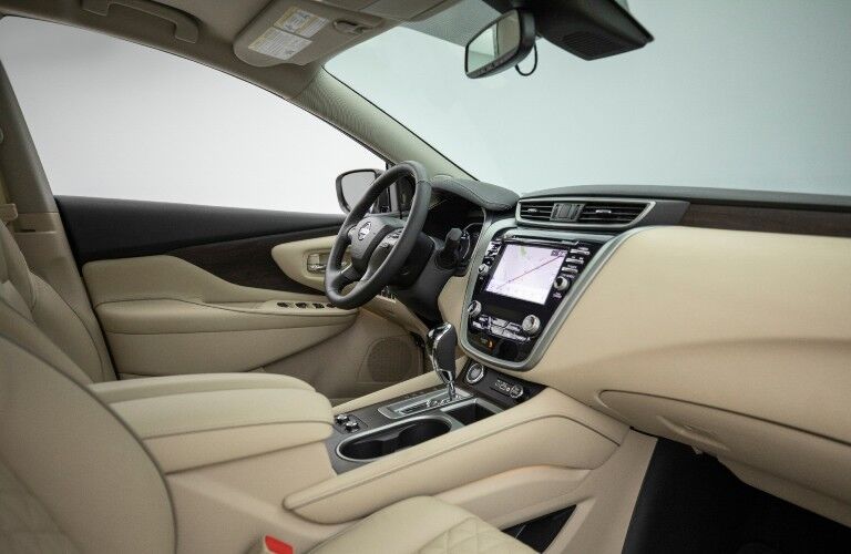 front seats of the 2021 Nissan Murano