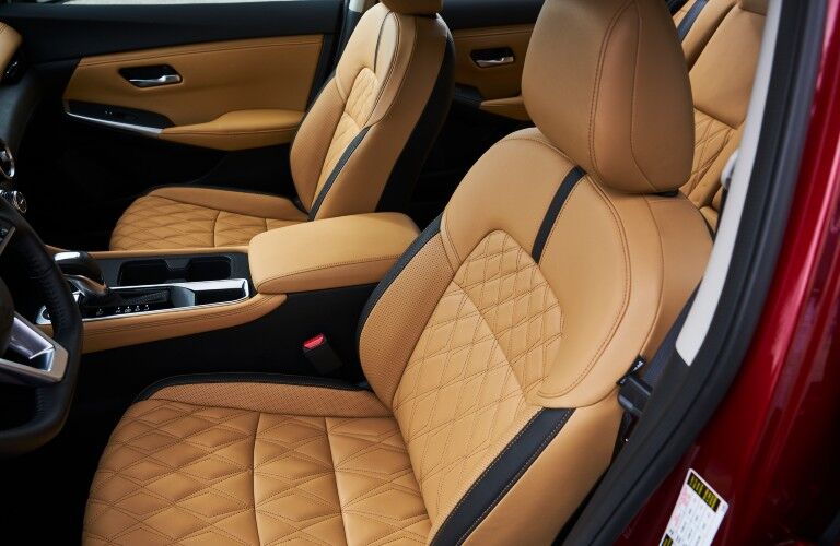 2021 Nissan Sentra seating