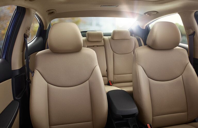 The interior of the 2016 Hyundai Elantra is almost the size of a midsize sedan