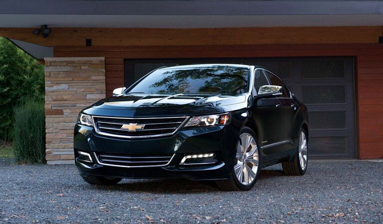 Spacious and powerful black Chevy Impala