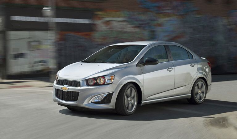 Chevy Sonic subcompact car at Broadway Automotive
