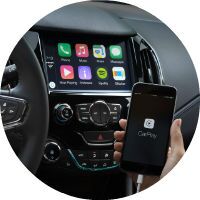2016 Chevy Cruze CarPlay and Android Auto connectivity