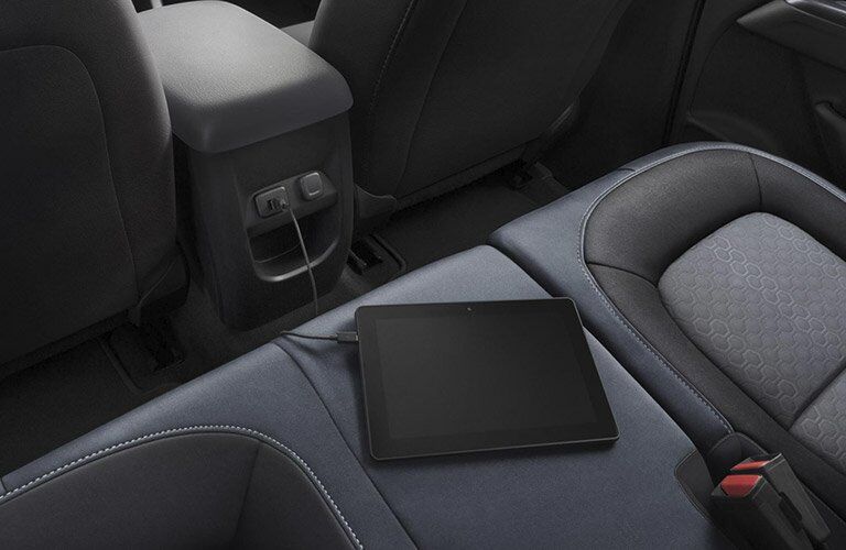 2017 Chevy Colorado interior outlet charging device
