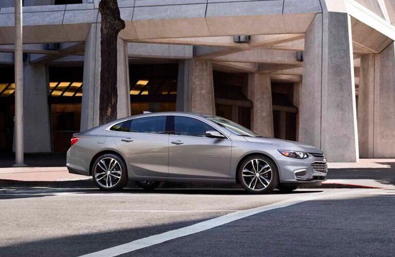 2017 Chevy Malibu exterior right