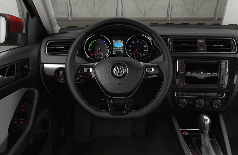 2016 Volkswagen Jetta Hybrid power display