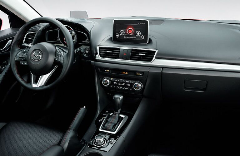 2016 Mazda 3 interior features and technology