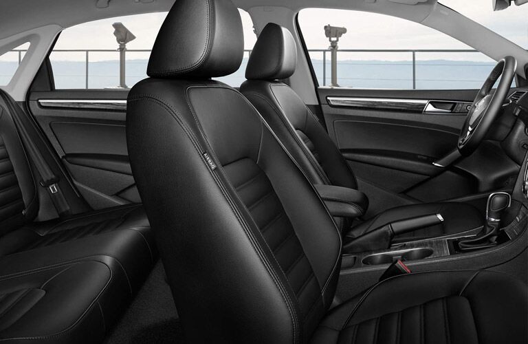 interior luxury of vw passat
