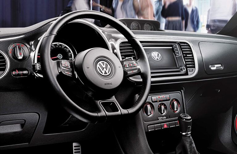steering wheel controls of vw beetle