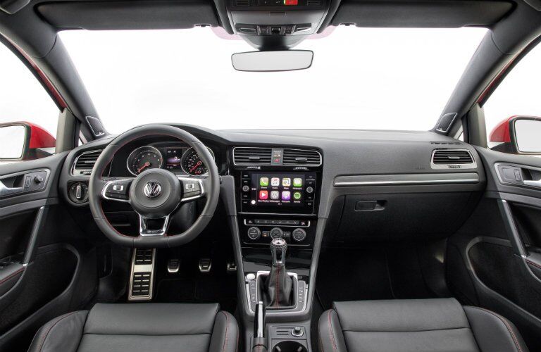 2018 Volkswagen Golf GTI dash and display