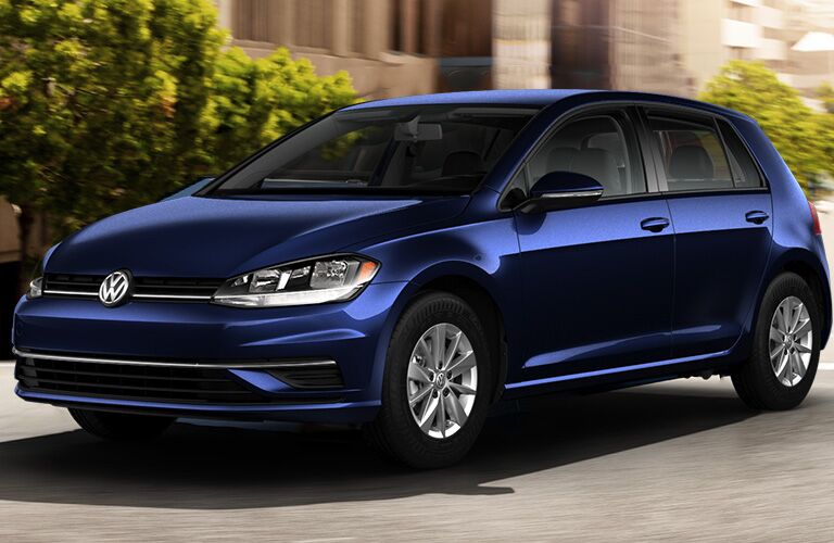 2019 Volkswagen Golf parked