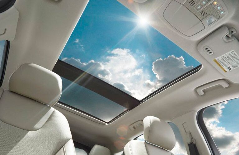 Edge panoramic sunroof
